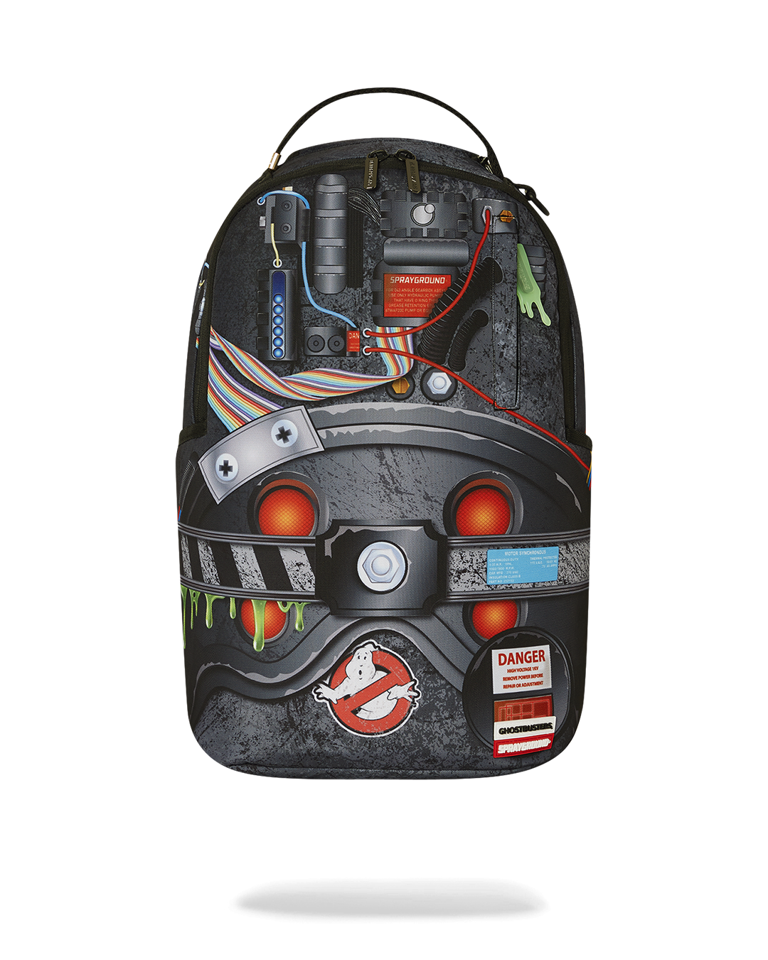 GHOSTBUSTERS PROTON Backpack by Sprayground with clear details and 900D polyester construction