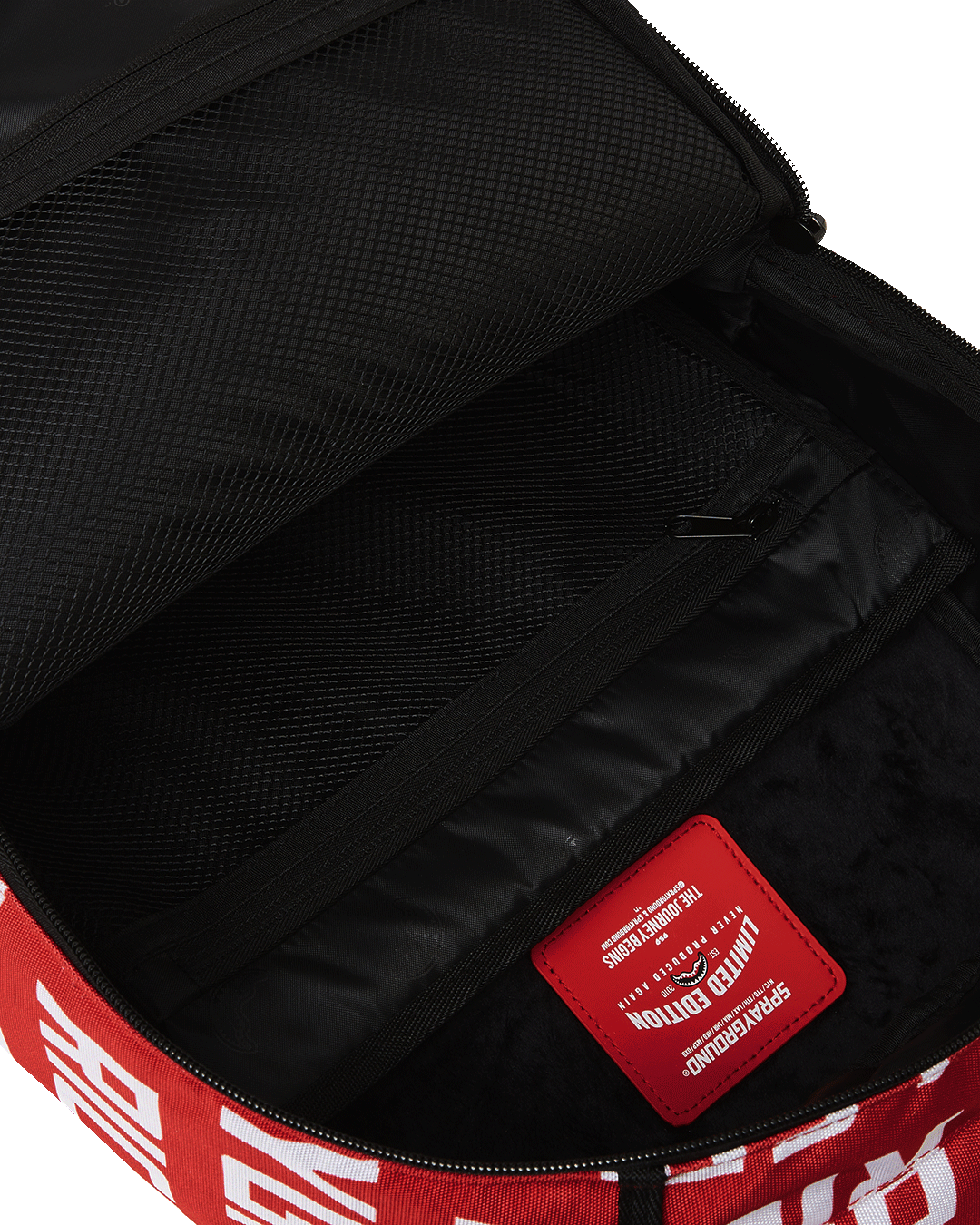 Sprayground Authentic Laptop Backpack - connected to carry-on luggage for travel convenience