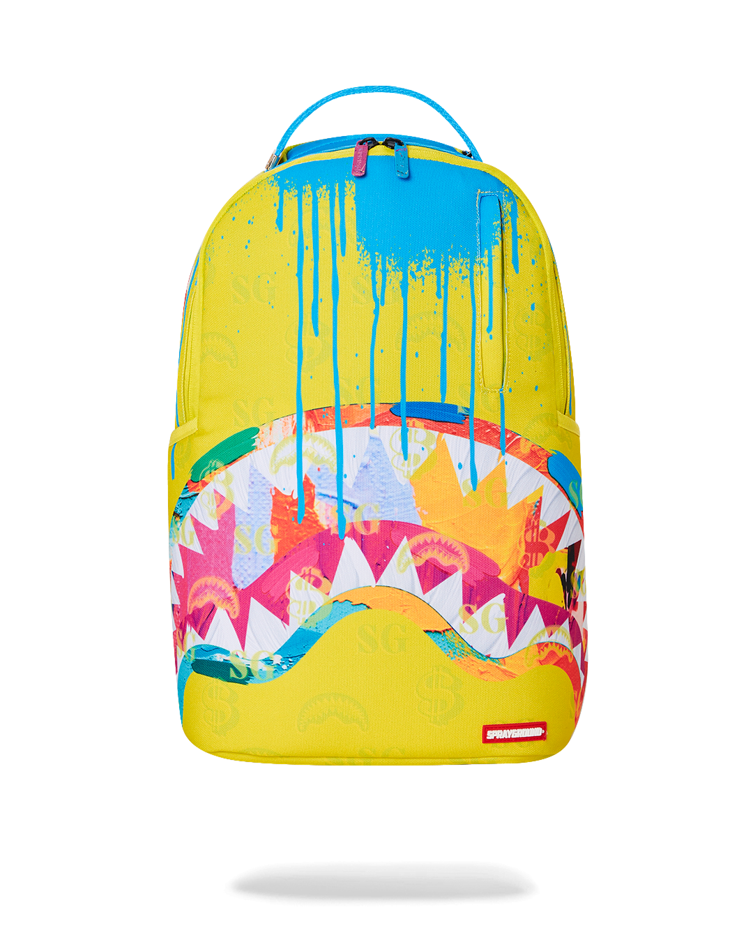Euphoric Voyage Laptop Backpack showcasing front zipper pocket