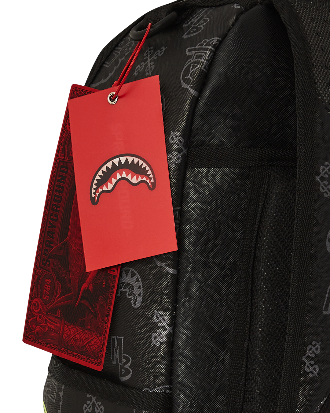 Side view of the topo designs global travel bag roller with ergonomic handle and water-resistant fabric