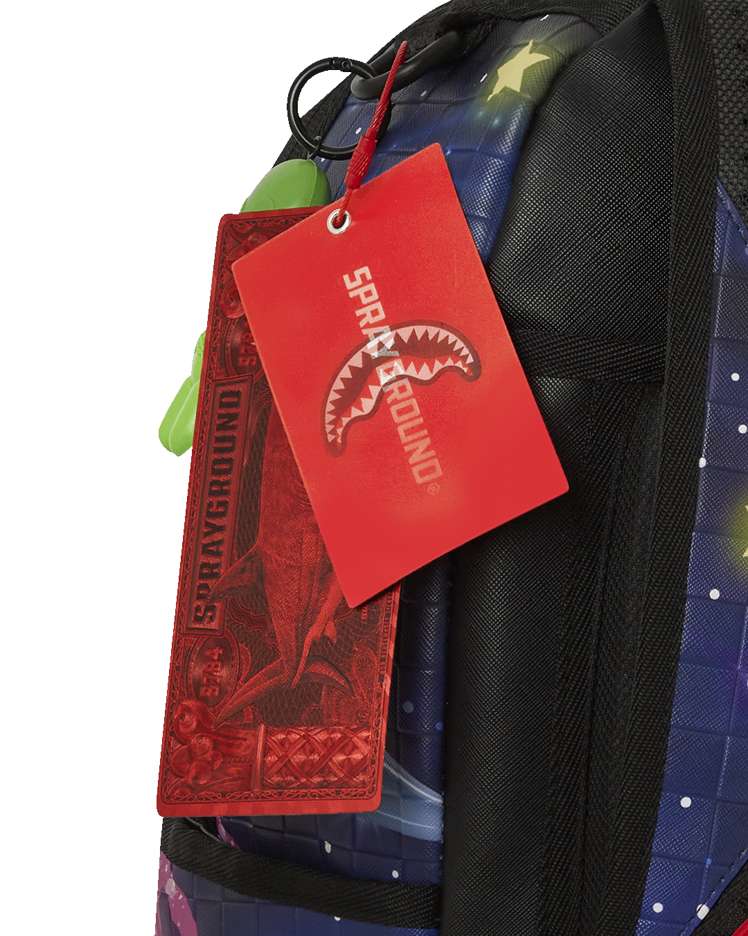 Back view highlighting ergonomic mesh padding and adjustable straps.