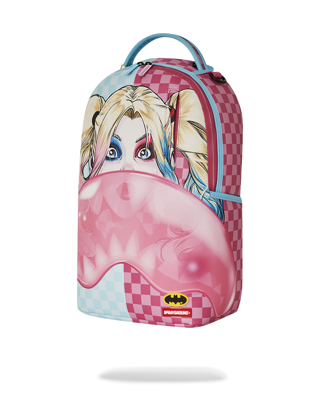 Side angle showcasing the multiple pockets and adjustable straps