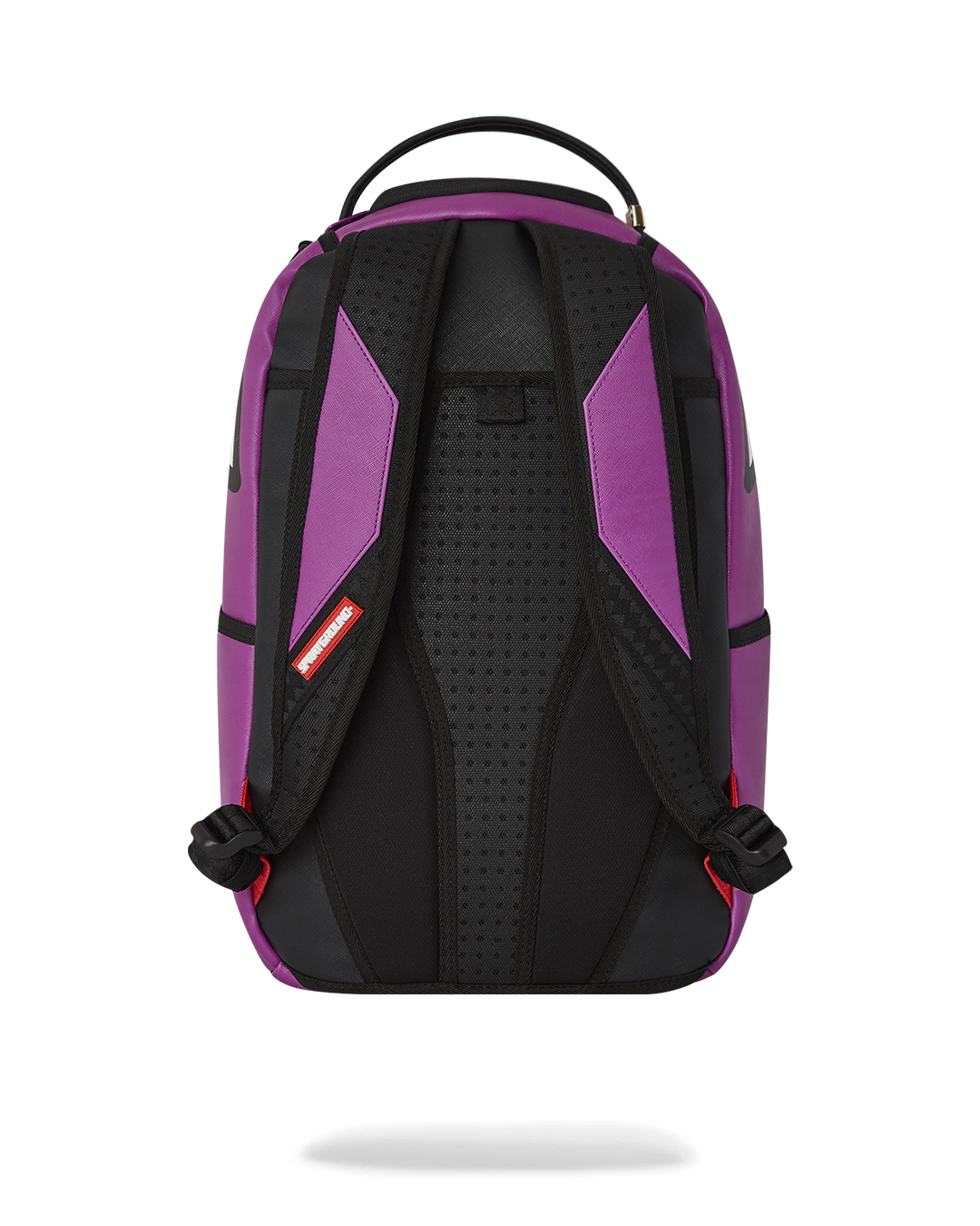 Viola Luxe faux leather laptop backpack with ergonomic straps.