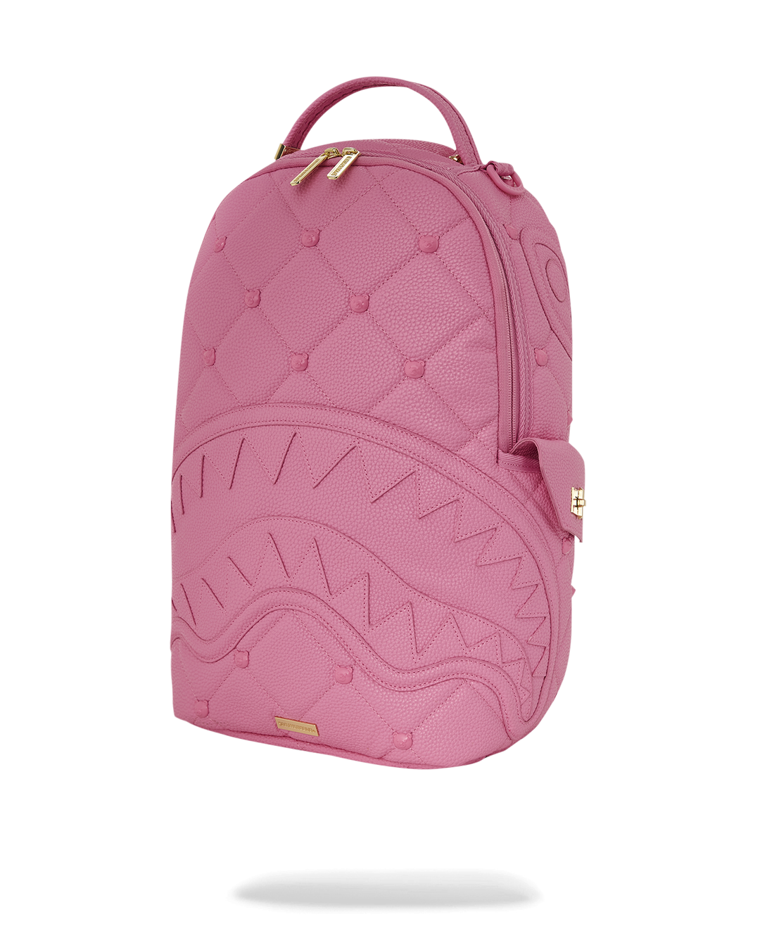 Side angle showing adjustable straps and carry-on sleeve feature