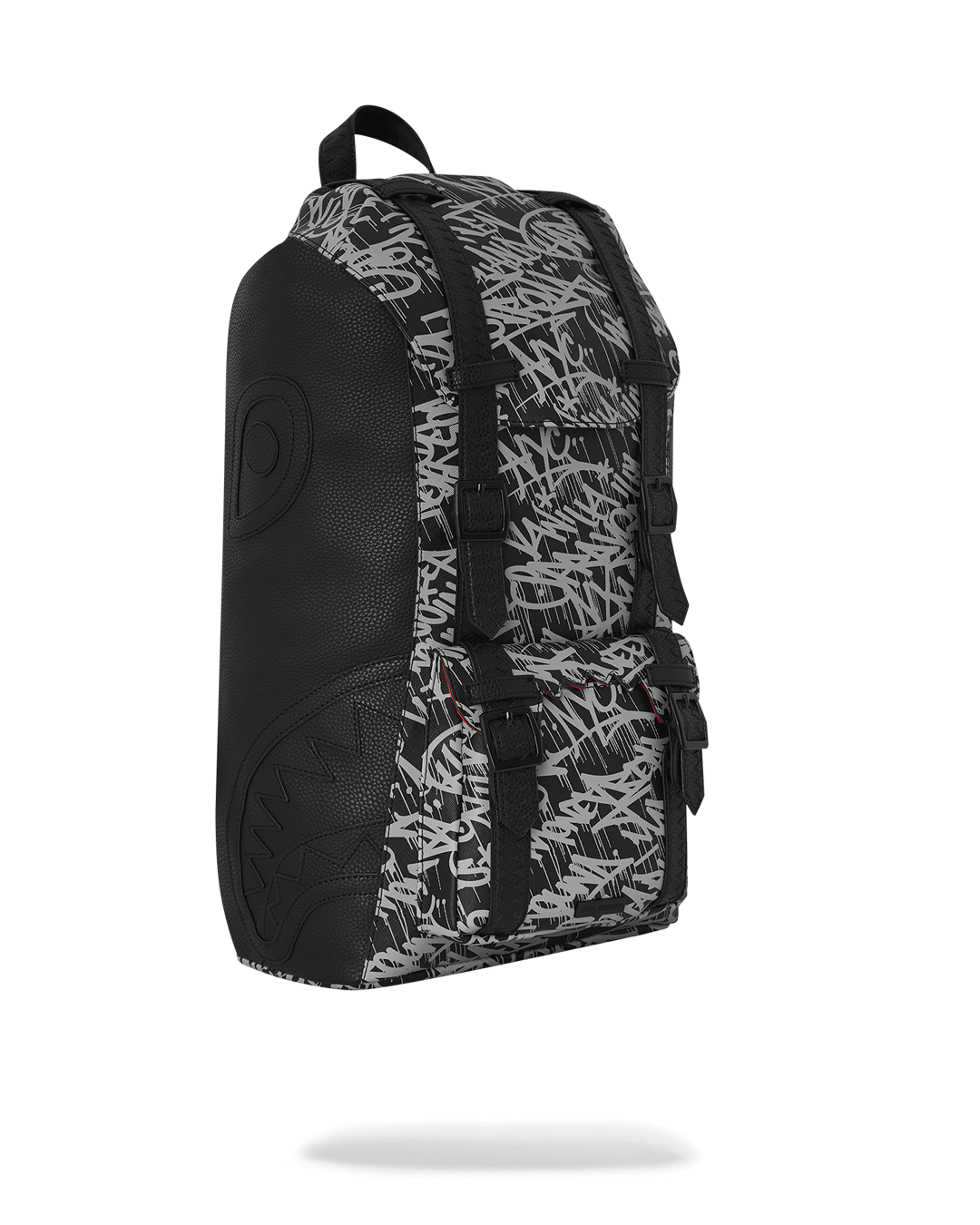Backpack connected to carry-on luggage via slide-through sleeve