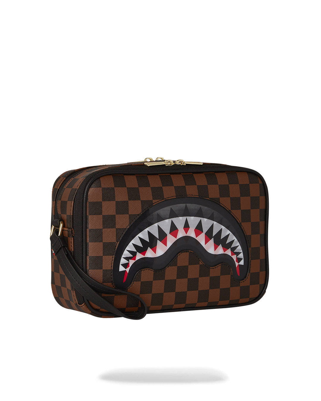 Shark Shape cargo pocket on the toiletry travel bag