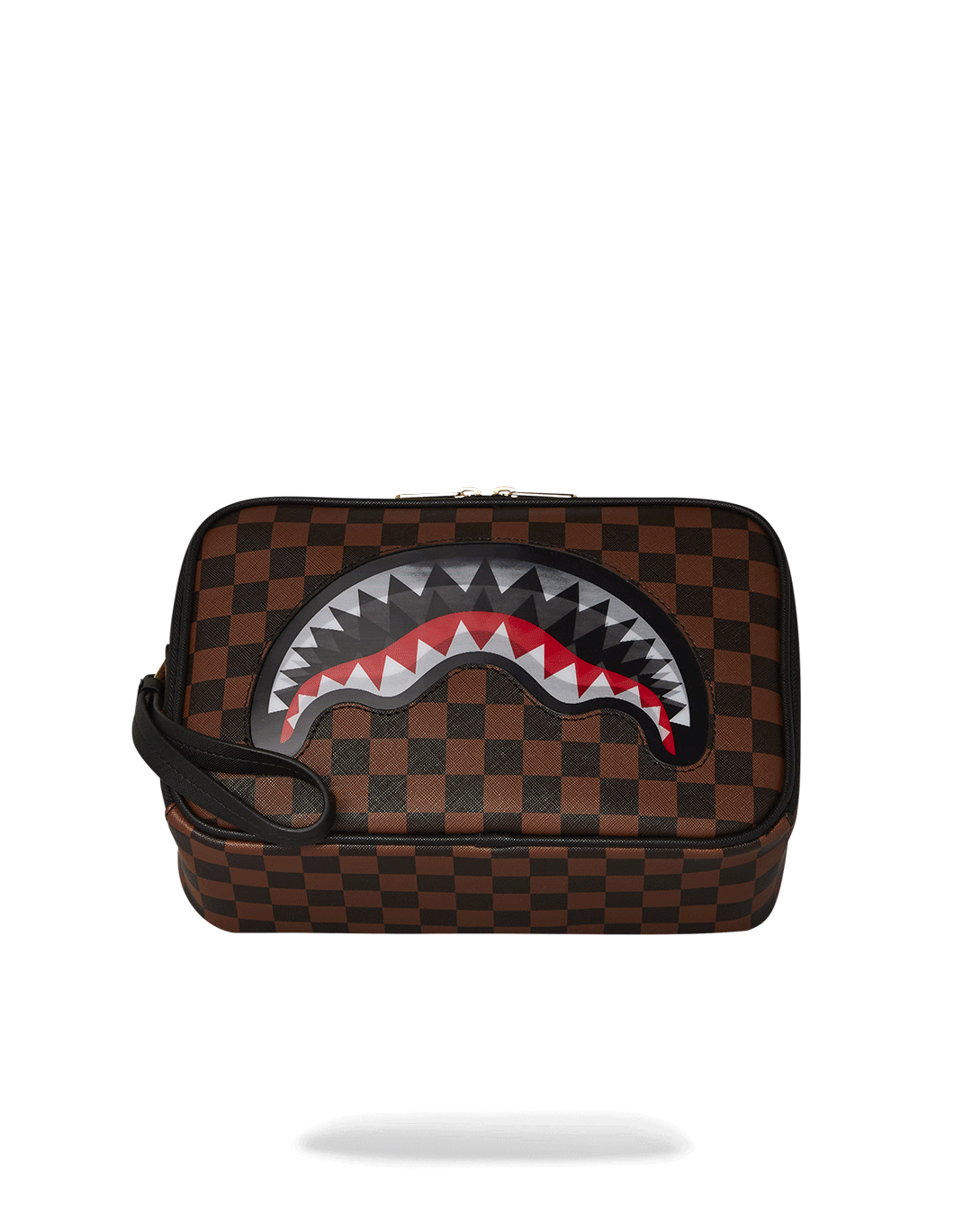 Shark Shape cargo pocket on the toiletry travel bag