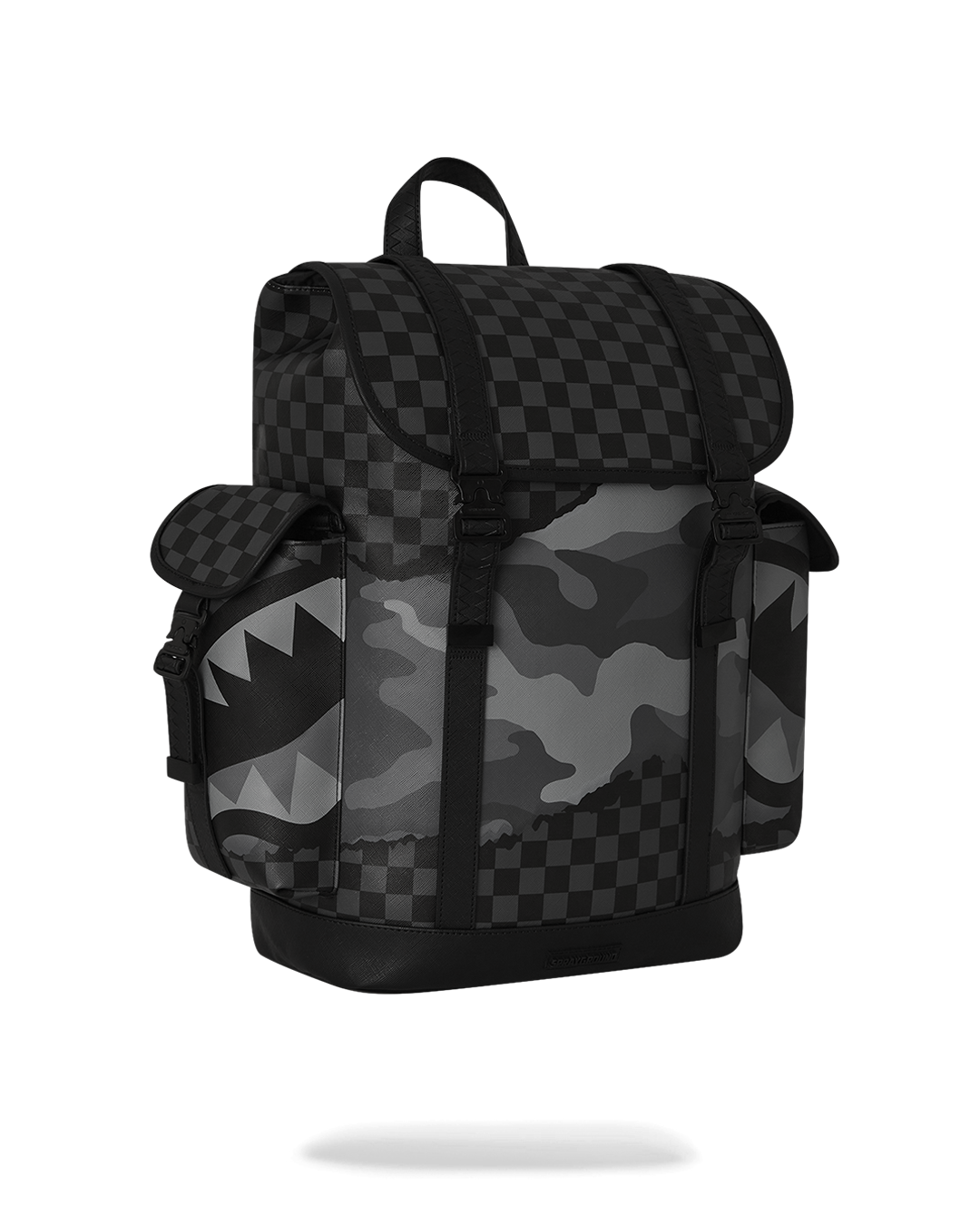 Back view highlighting ergonomic mesh padding and adjustable strap for comfortable wear