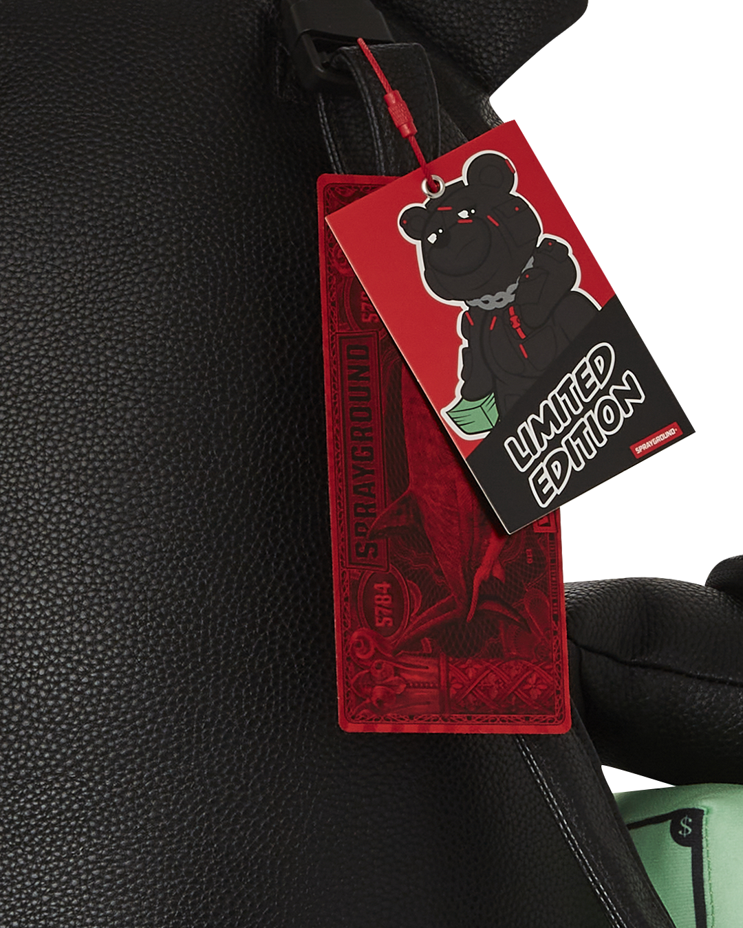 Side shot highlighting the adjustable straps and water-resistant fabric