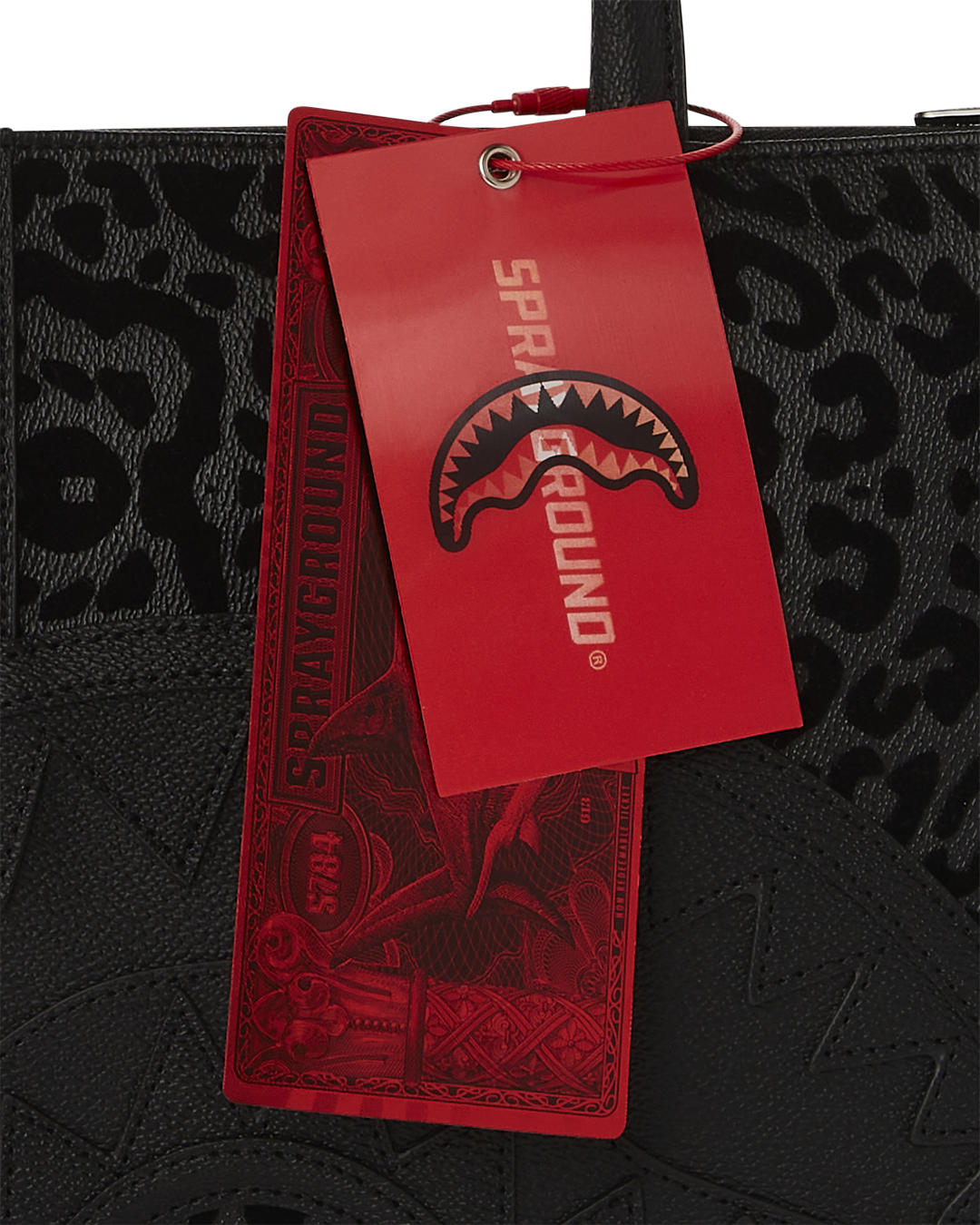 Back view of the Predator Laptop Bag, highlighting its durable faux leather construction