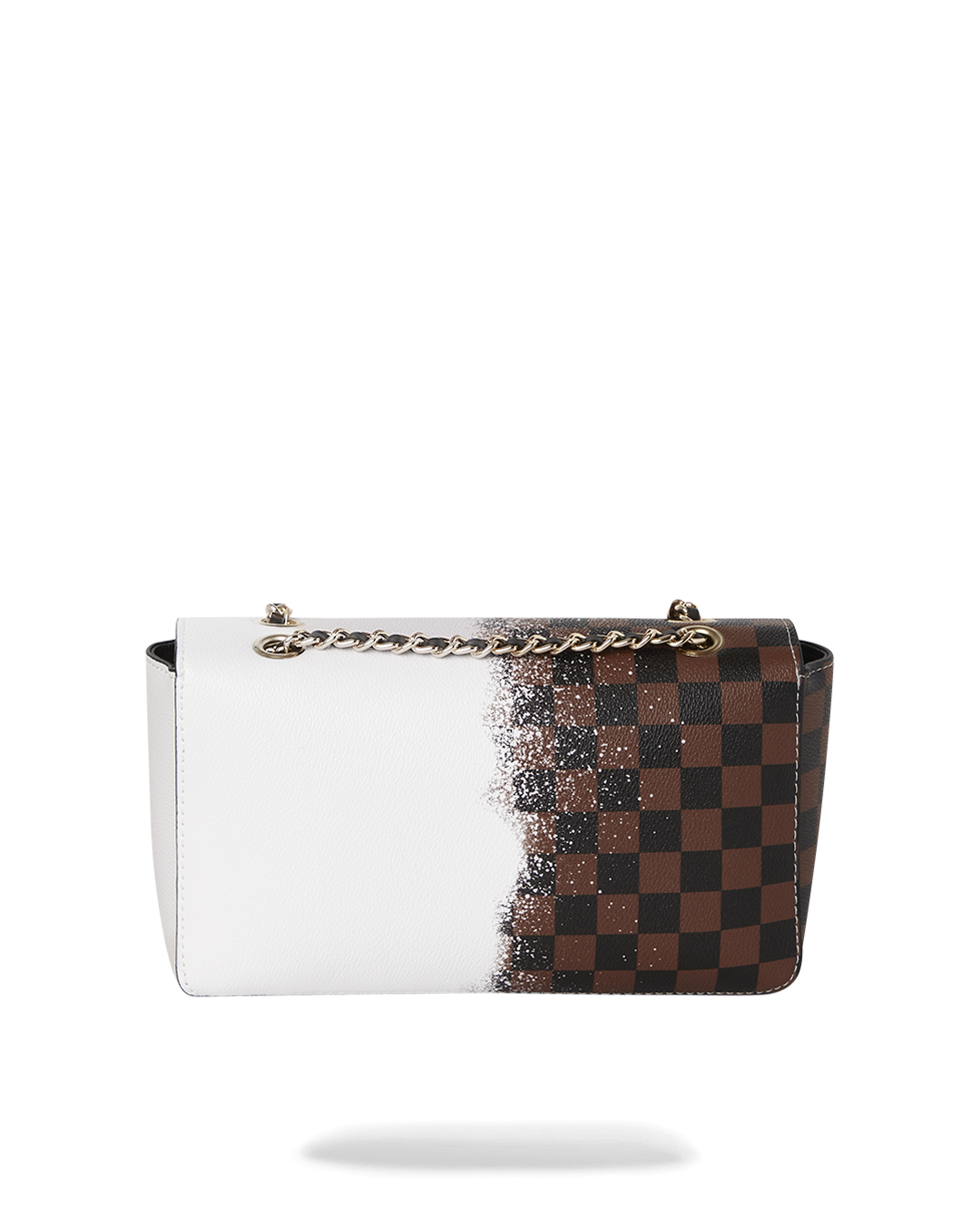 Shark Charm Designer Handbag worn cross-body, ideal for casual outings.