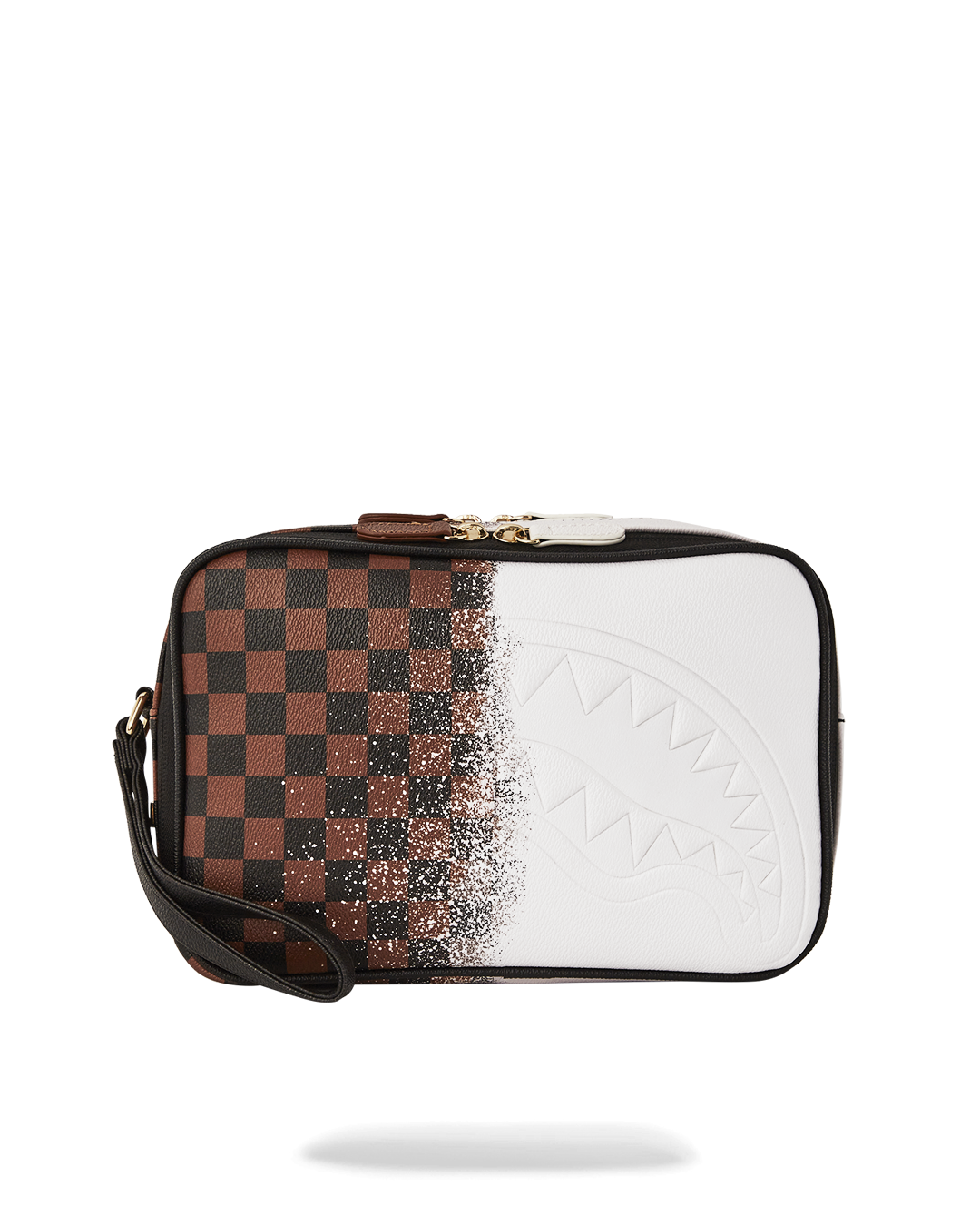 Crossbody bag with shark shape cargo pockets, ideal for travel and daily use.