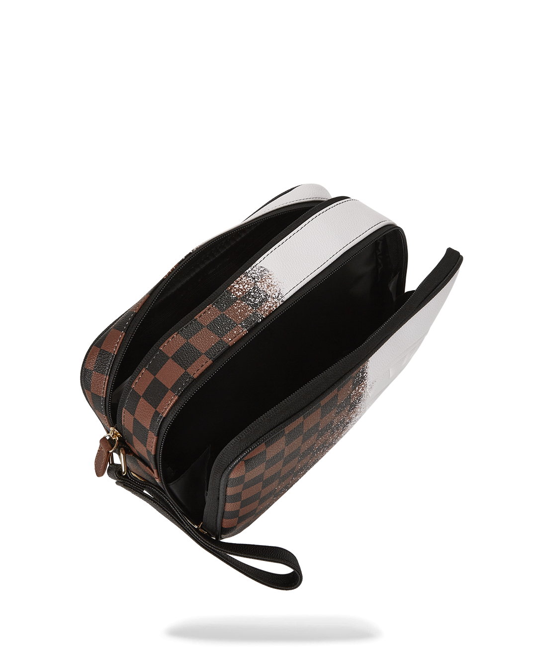 Crossbody bag with shark shape cargo pockets, ideal for travel and daily use.