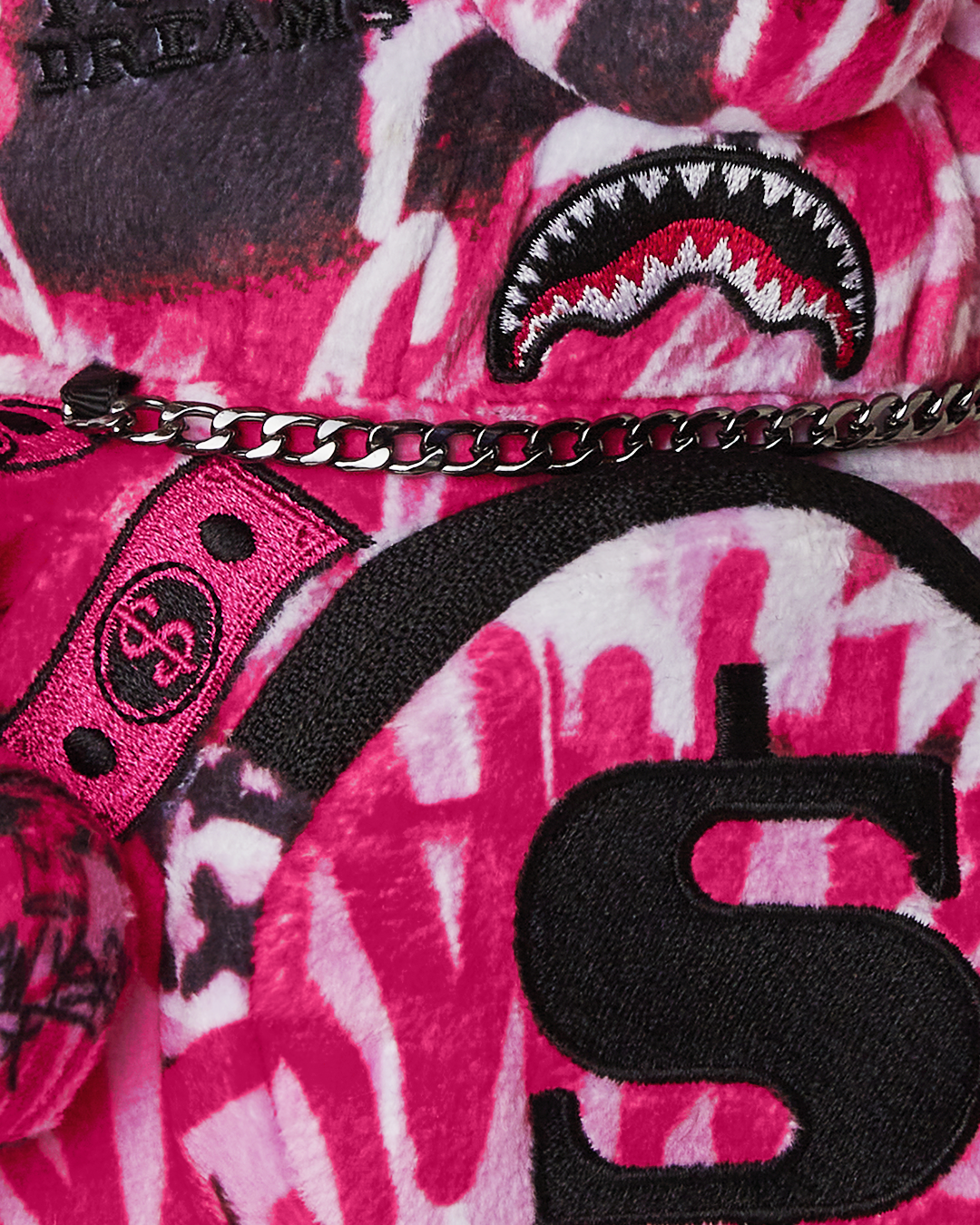 Front view of the Limited Edition Teddy Bear Mini Backpack.