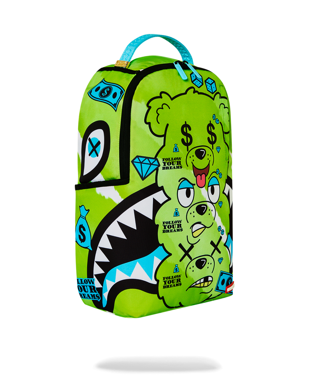 Back sleeve feature connecting to carry-on luggage for easy airport travel