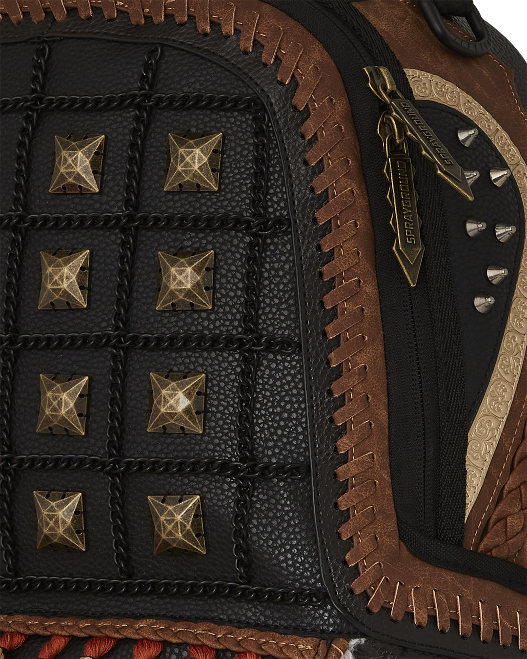 Interior shot showing the padded laptop compartment and organizer pockets