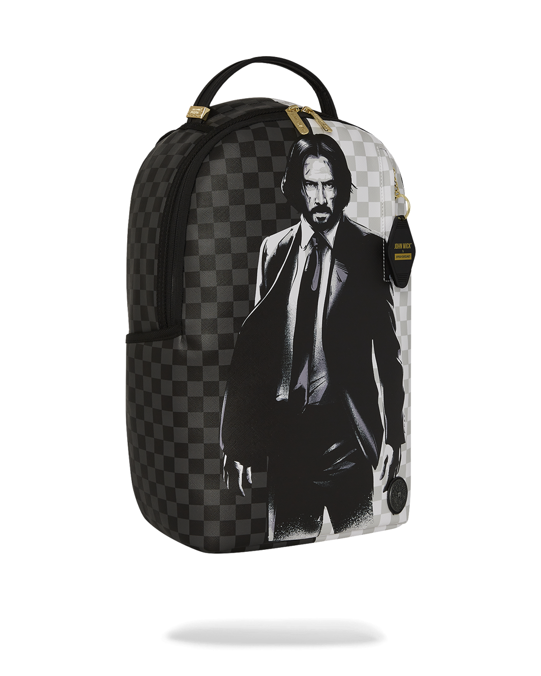 Interior compartments of the John Wick Stand Strong backpack