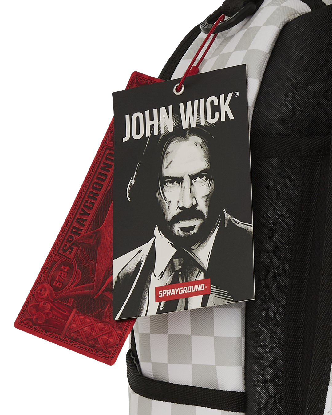 Interior compartments of the John Wick Stand Strong backpack