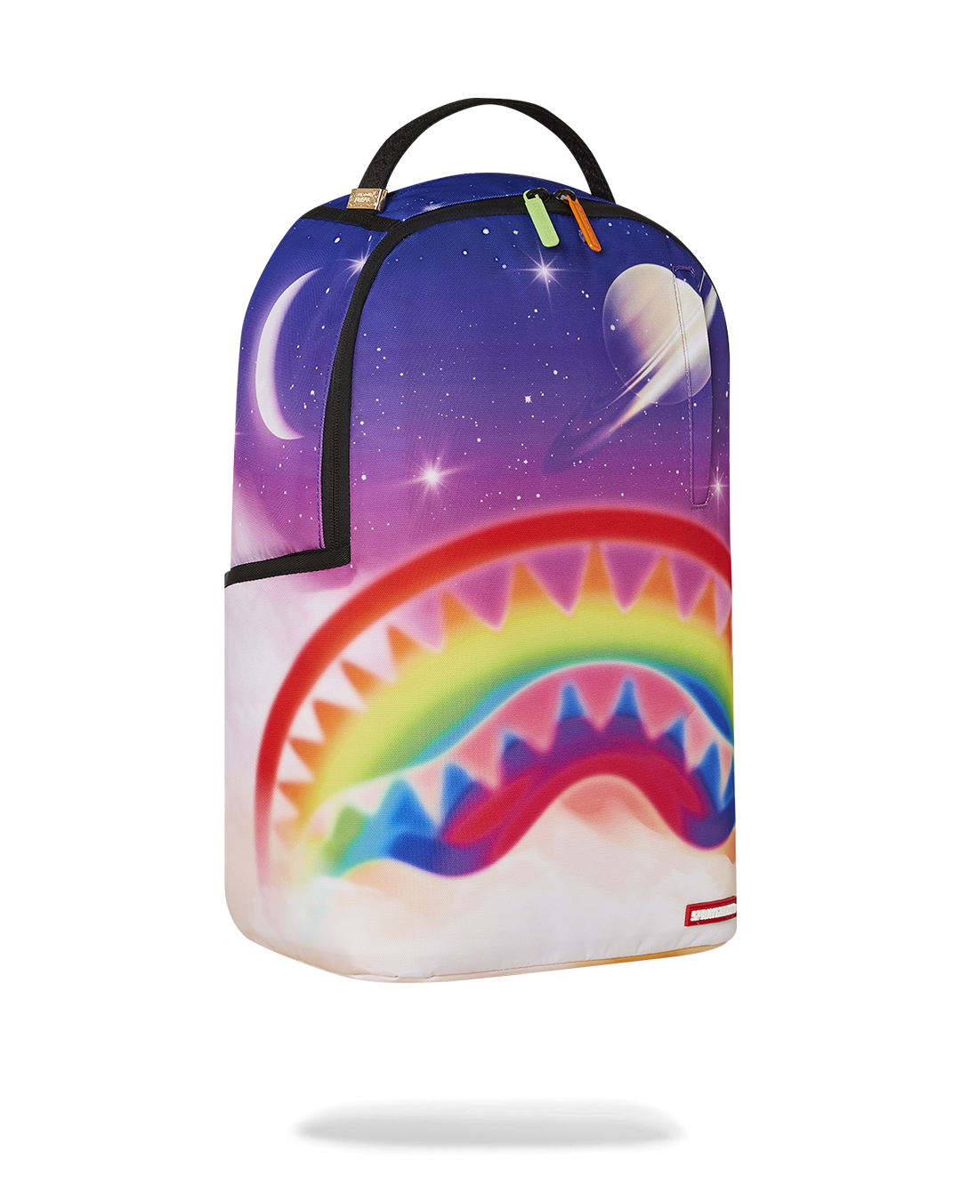 Designer Backpack with separate velour laptop compartment and adjustable straps