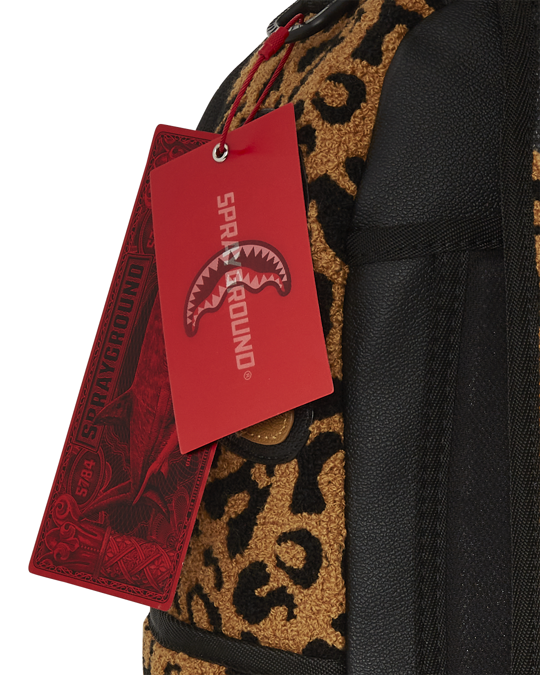 Close-up of the backpack’s laptop compartment and organizational pockets