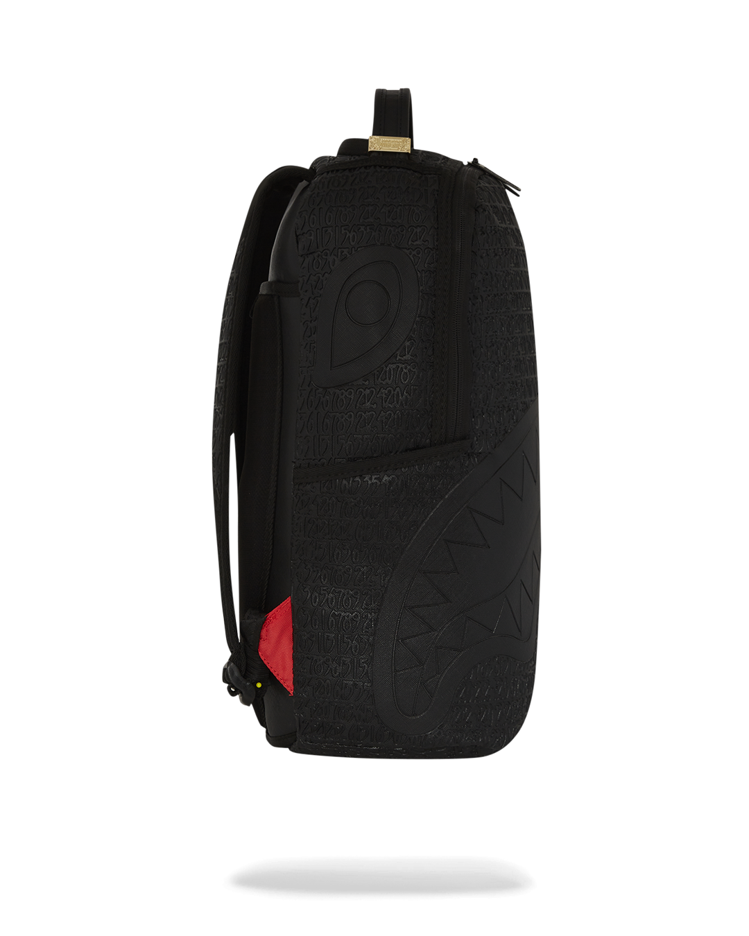 Interior shot showing the dedicated 17-inch laptop compartment and mesh organizer pocket