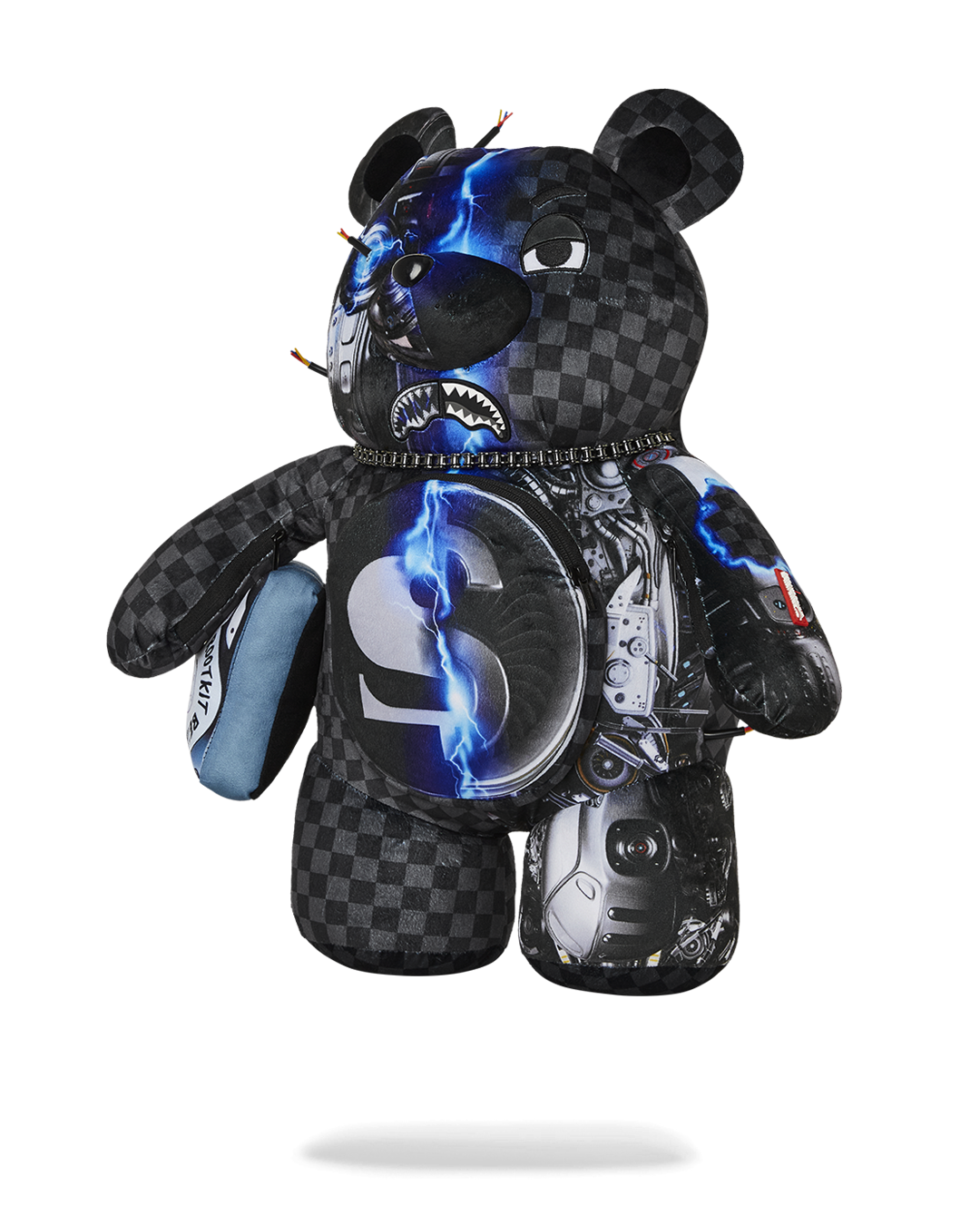 Limited Edition Teddy Bear Designer Backpack - Cyborg Roboandroid - Image 6