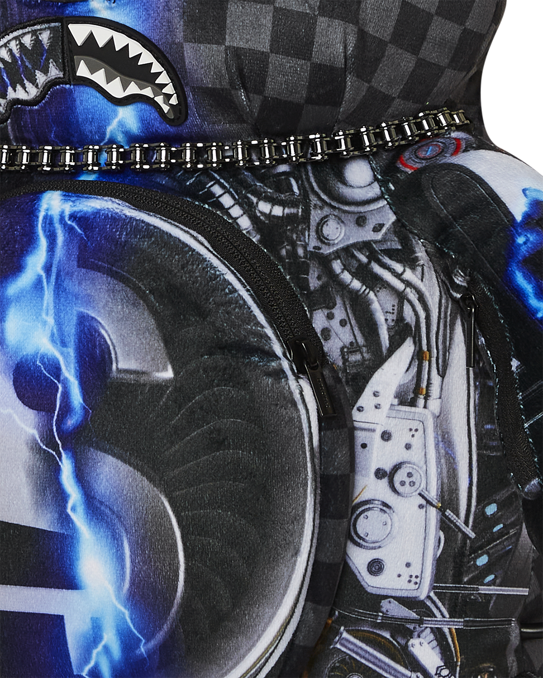 Limited Edition Teddy Bear Designer Backpack - Cyborg Roboandroid - Image 8
