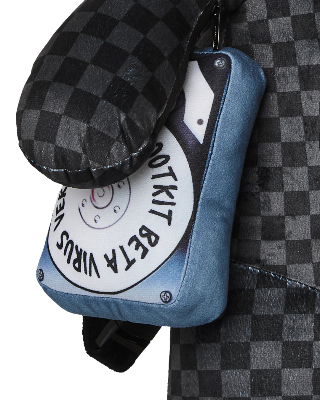 Limited Edition Teddy Bear Designer Backpack - Cyborg Roboandroid - Image 9