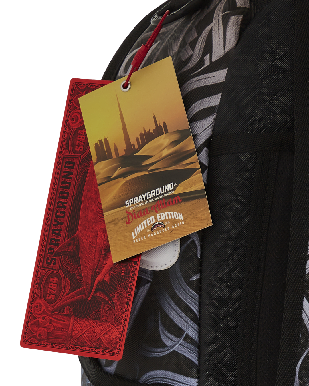 Open interior showcasing velour-lined laptop compartment and organizer pockets