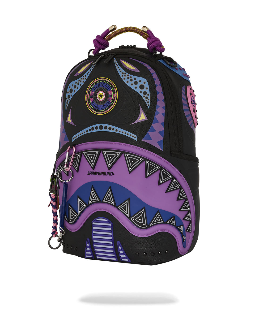 Side profile highlighting the ergonomic design and adjustable straps