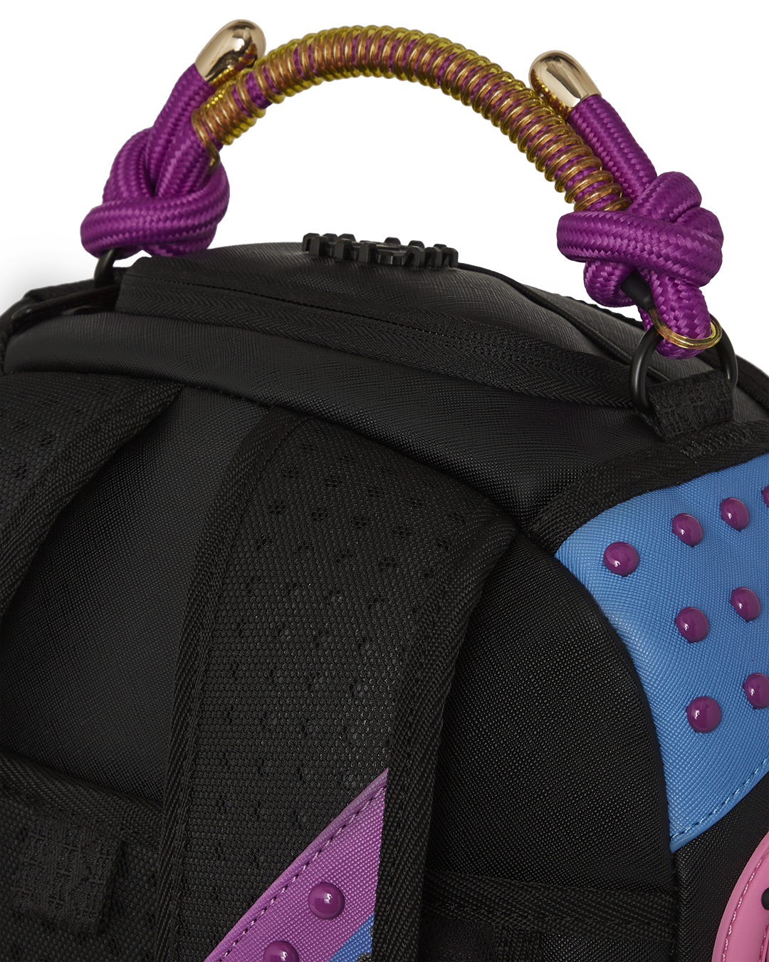 Side profile highlighting the ergonomic design and adjustable straps