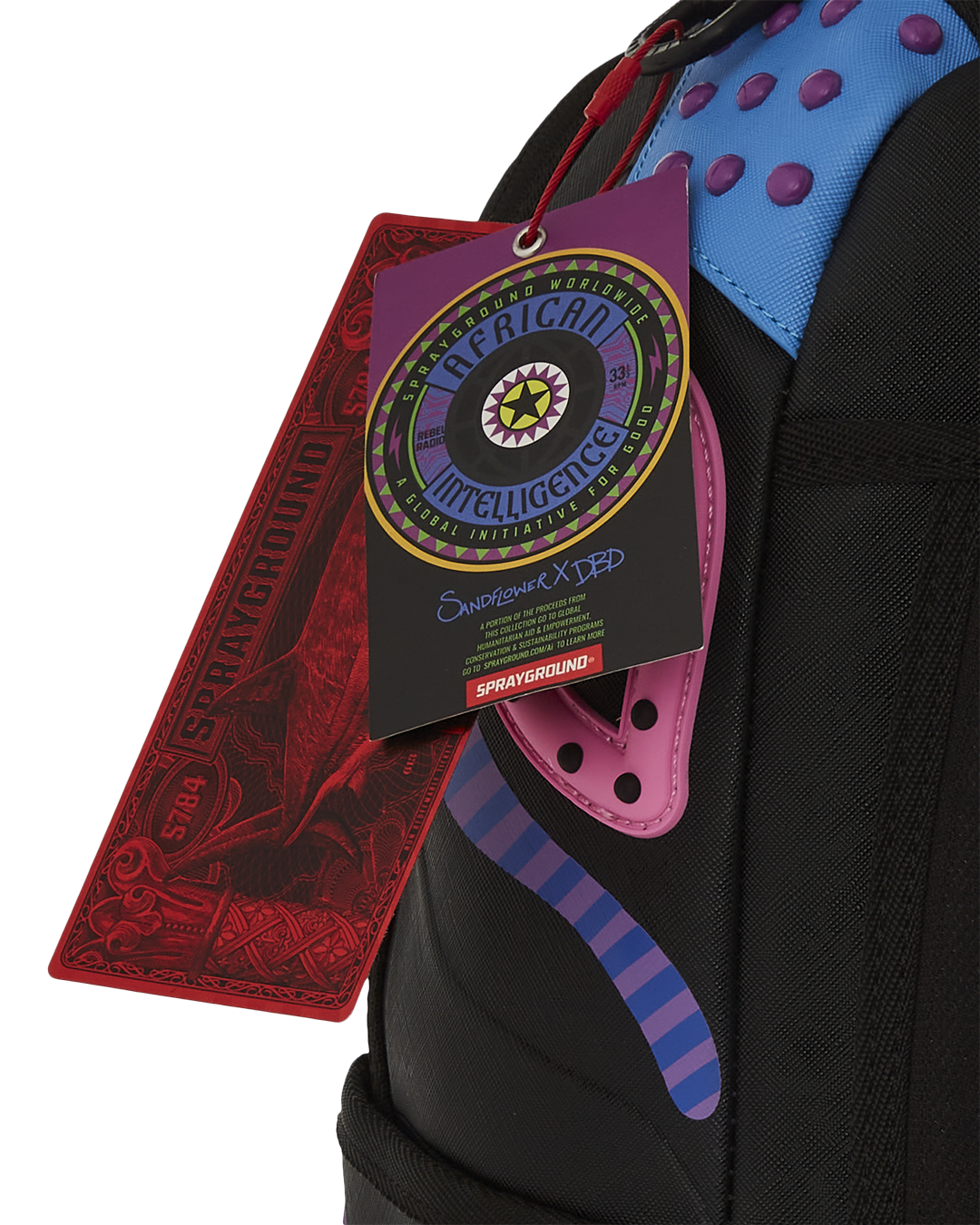 Side profile highlighting the ergonomic design and adjustable straps