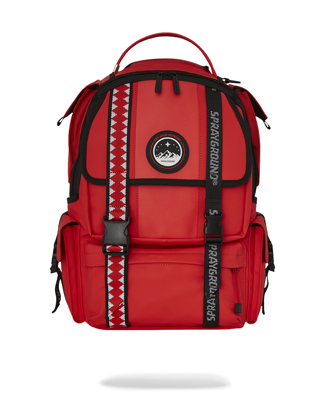 Arctic Explorer backpack shown with side pockets and straps