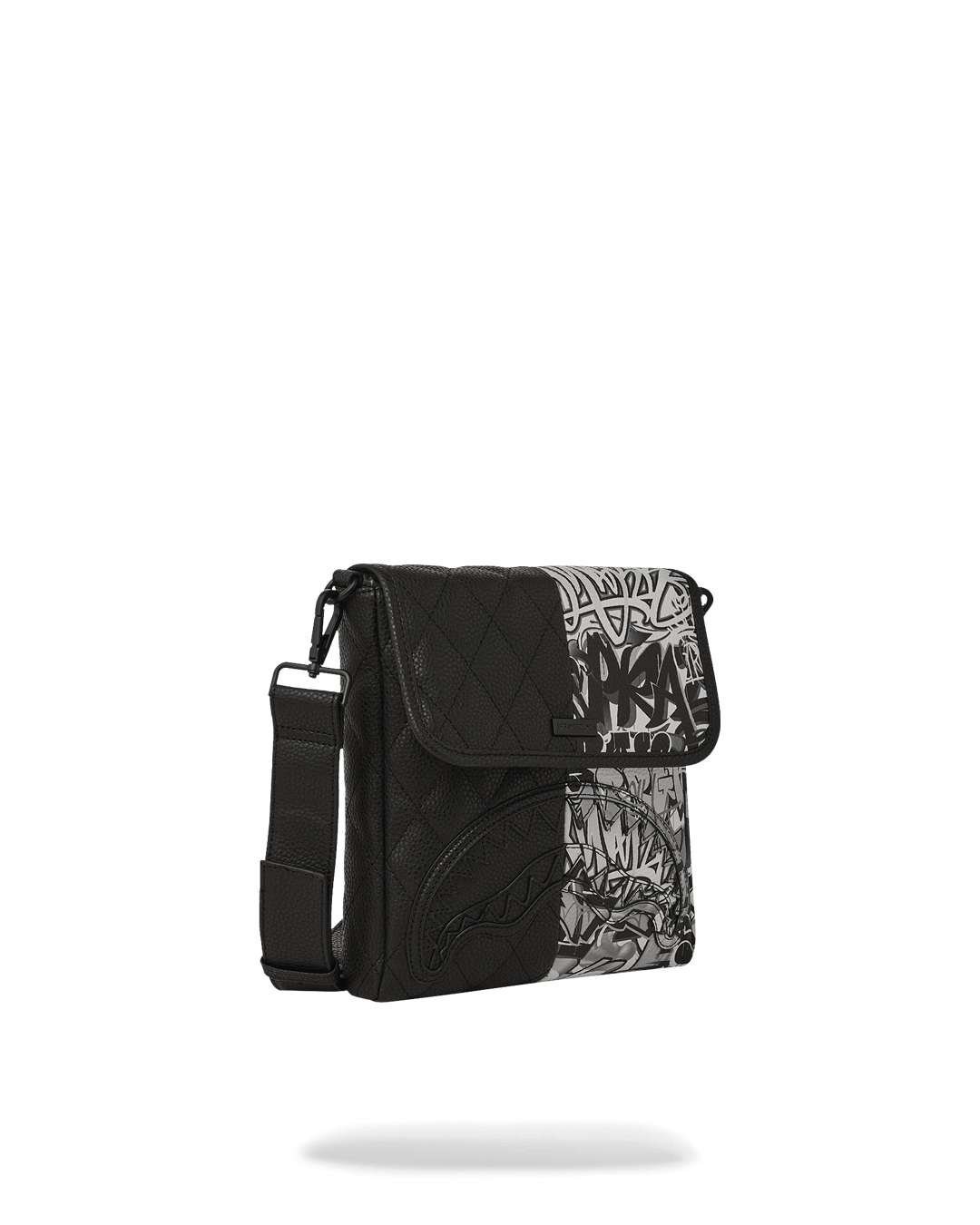 Interior view showing zipped pocket and spacious compartment