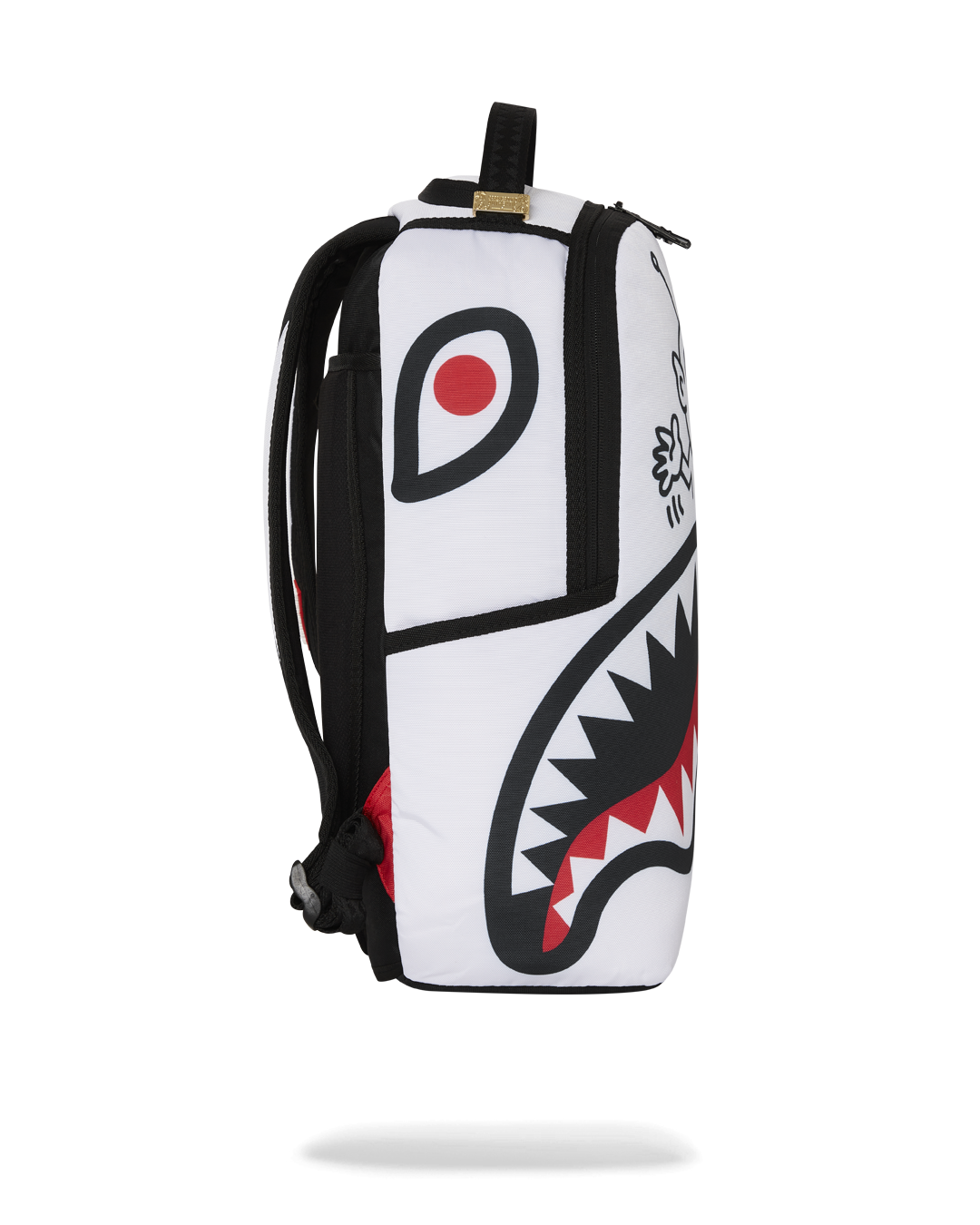 Side angle showing adjustable straps and ergonomic mesh padding for daily use