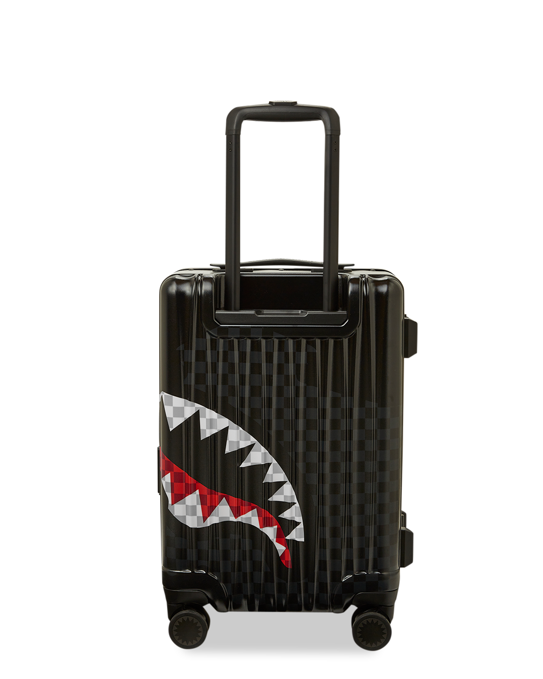Sprayground Triple Decker Hardshell Carry-On Luggage with sleek design and TSA approved locks