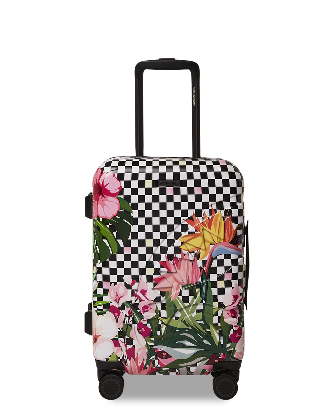 Sharknautics Hardshell Luggage with patented shark sculpture design, ideal for travelers seeking durable and stylish luggage.