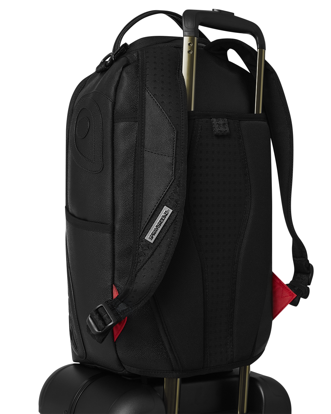 Polycarbonate carry-on luggage with TSA locks and spinner wheels, suitable for frequent travelers.