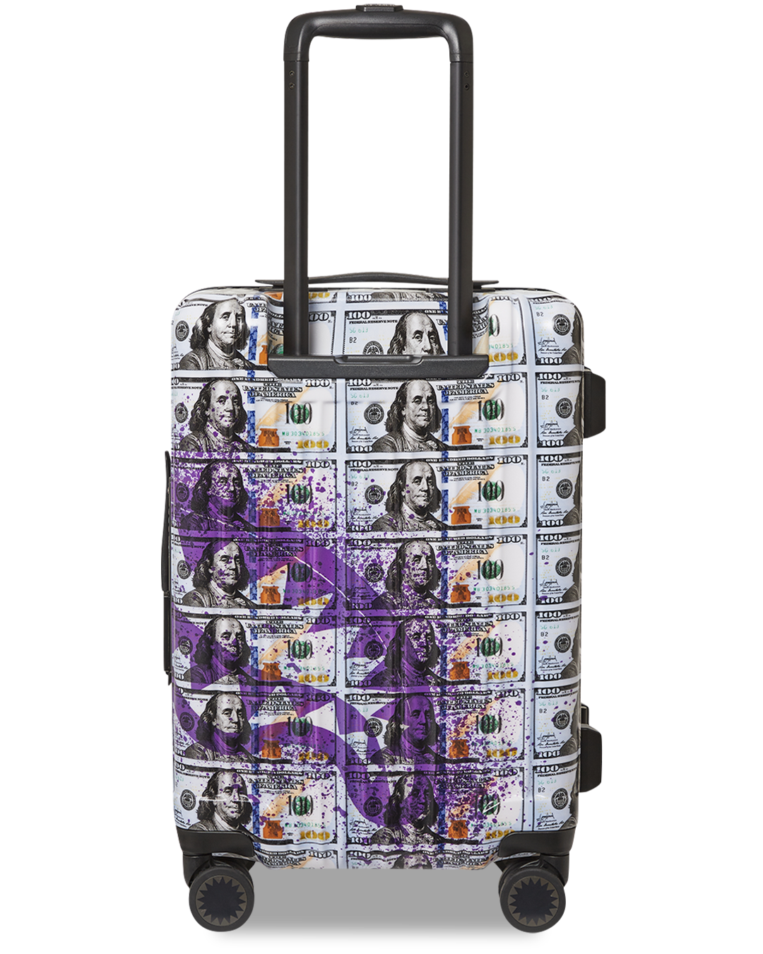 The luggages 100% Polycarbonate shell provides superior protection for your travel goods.