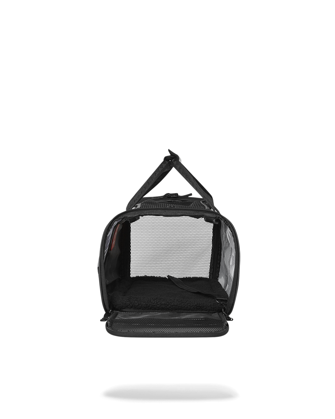 Riptide dog carrier sling with padded shoulder strap for comfort.