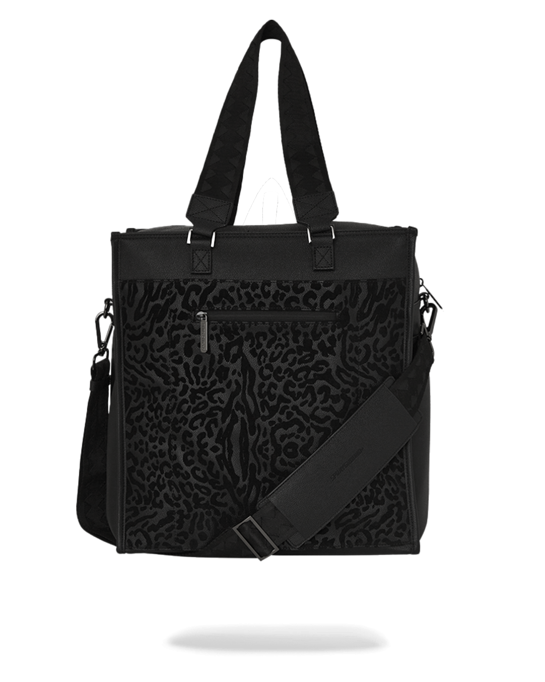 Spycraft Predator duffle bag carried over the shoulder in an urban setting