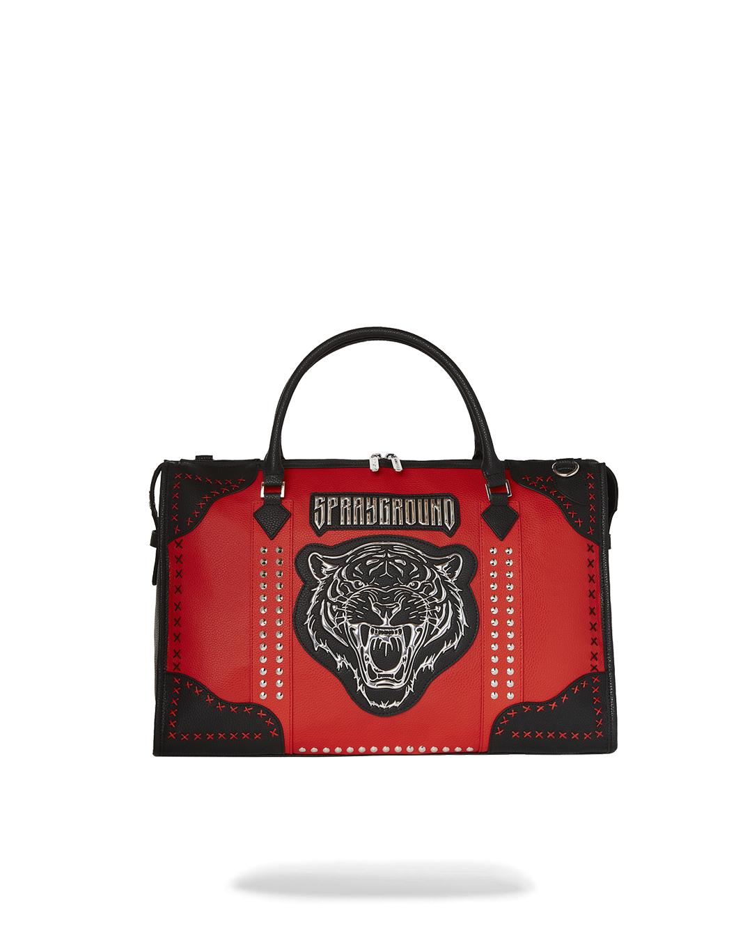 Bronx Brawler pyramid duffle bag with adjustable strap.