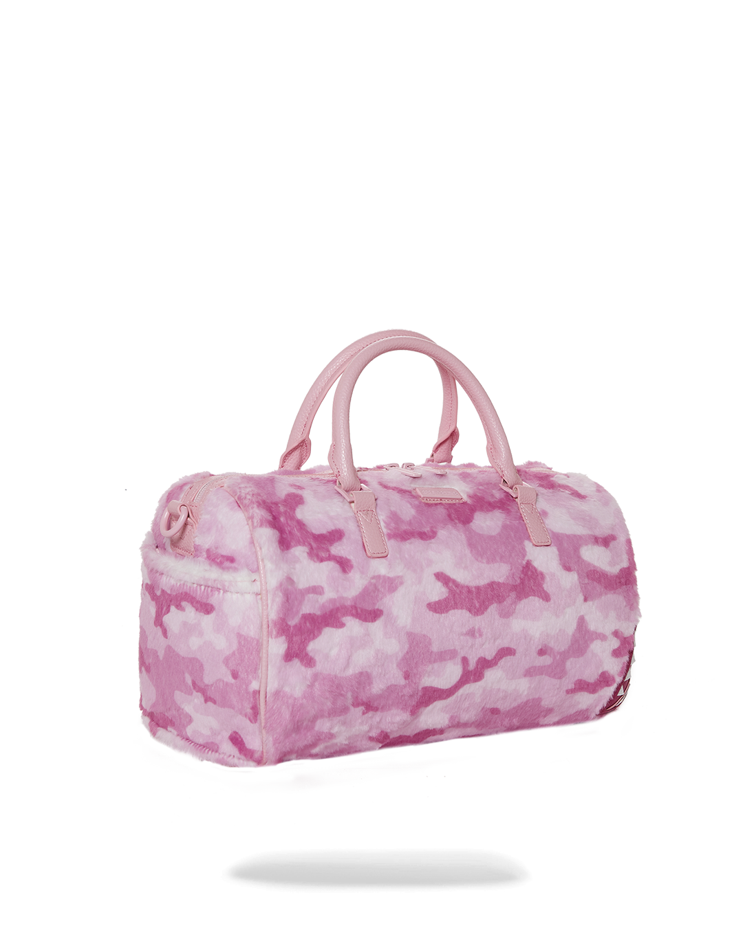 Furrrocious mini duffle styled as a crossbody bag for travel or daily use