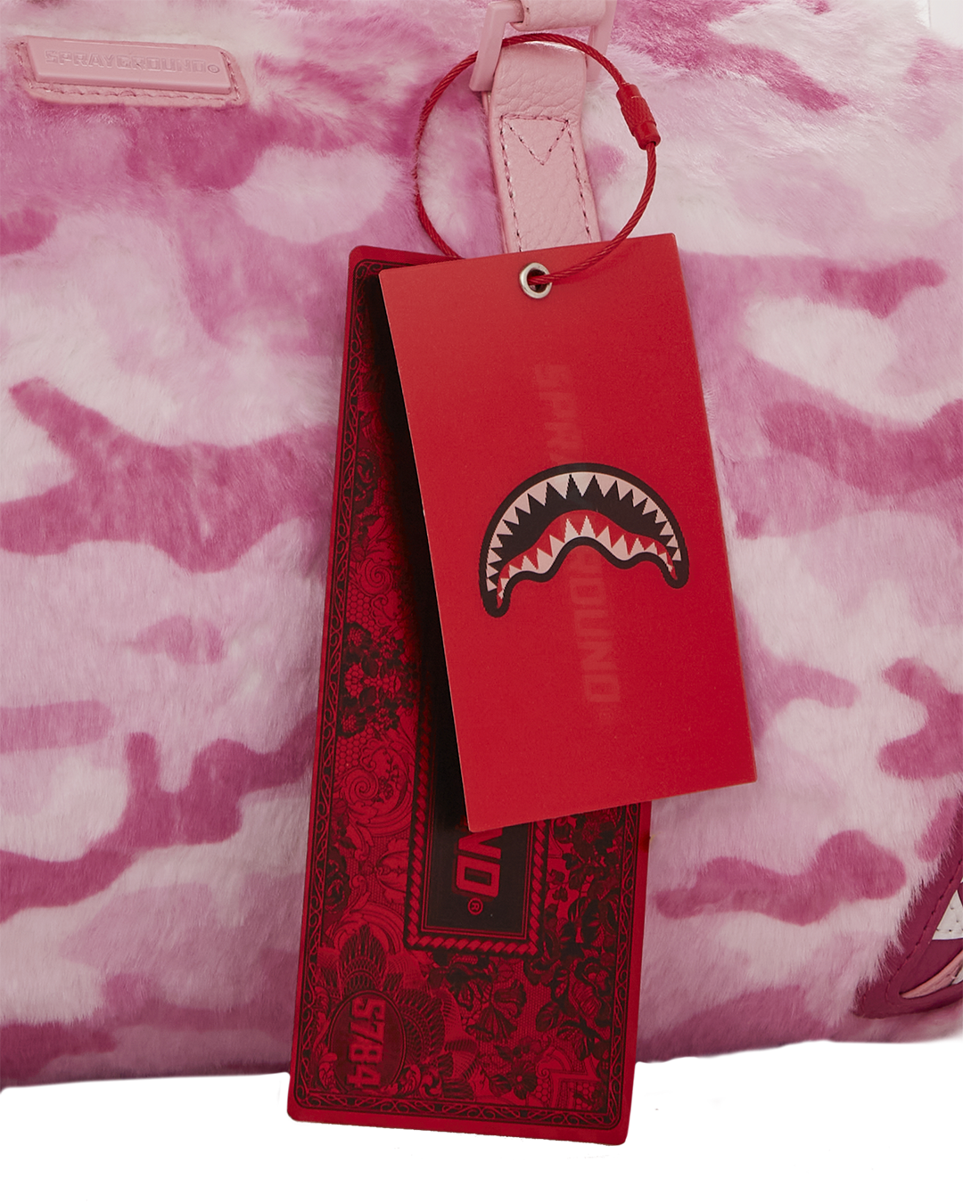 Furrrocious mini duffle styled as a crossbody bag for travel or daily use
