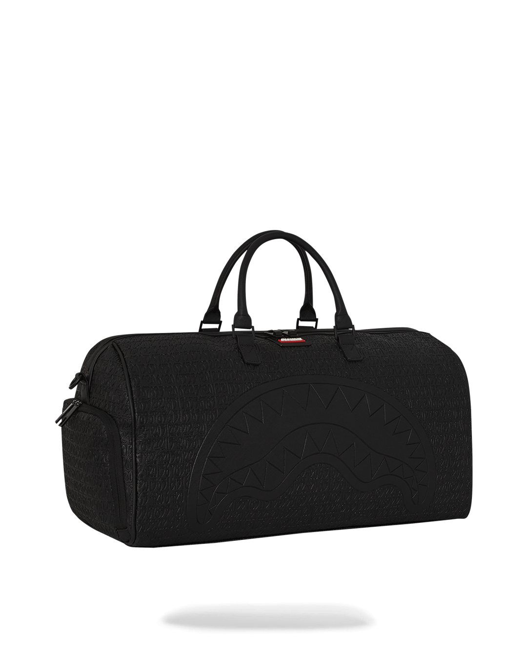 The bags spacious interior with multiple organizational pockets, including a zippered sneaker pocket.