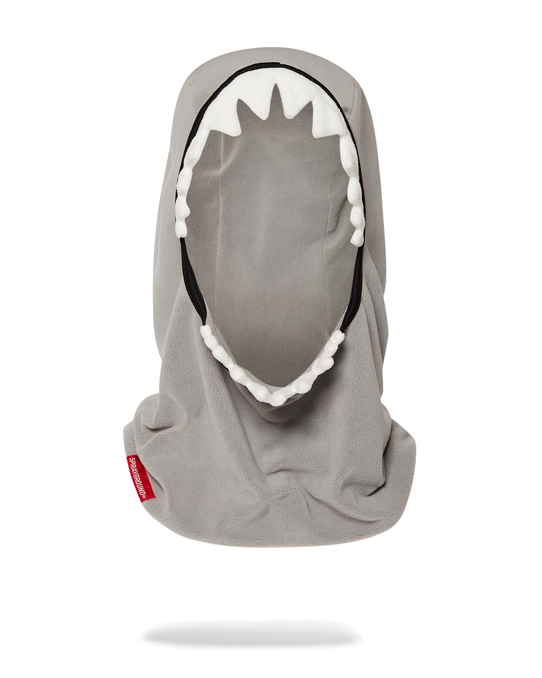 Front view of knitted ski mask perfect for winter sports