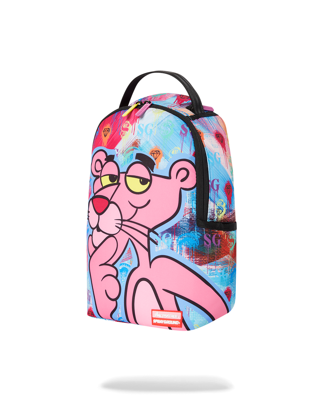 Mini backpack purse style with ergonomic back padding and adjustable straps