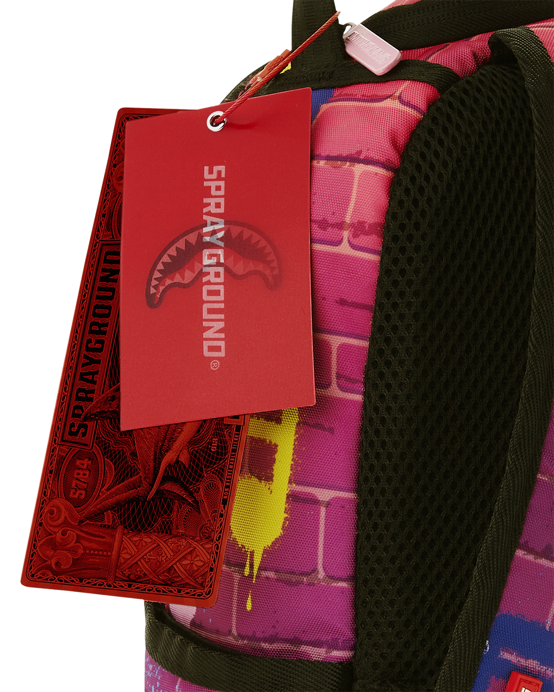Mini backpack for kids with Rugrats Susie music notes design, front view