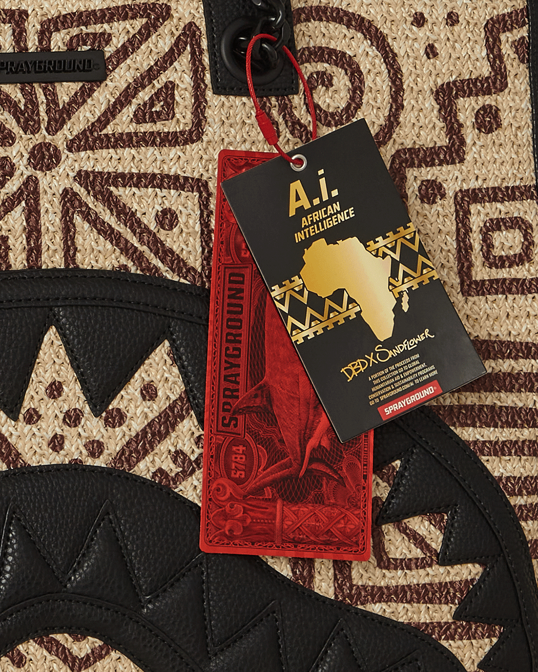 Stylish tote bag with double handles, ideal for travel and shopping