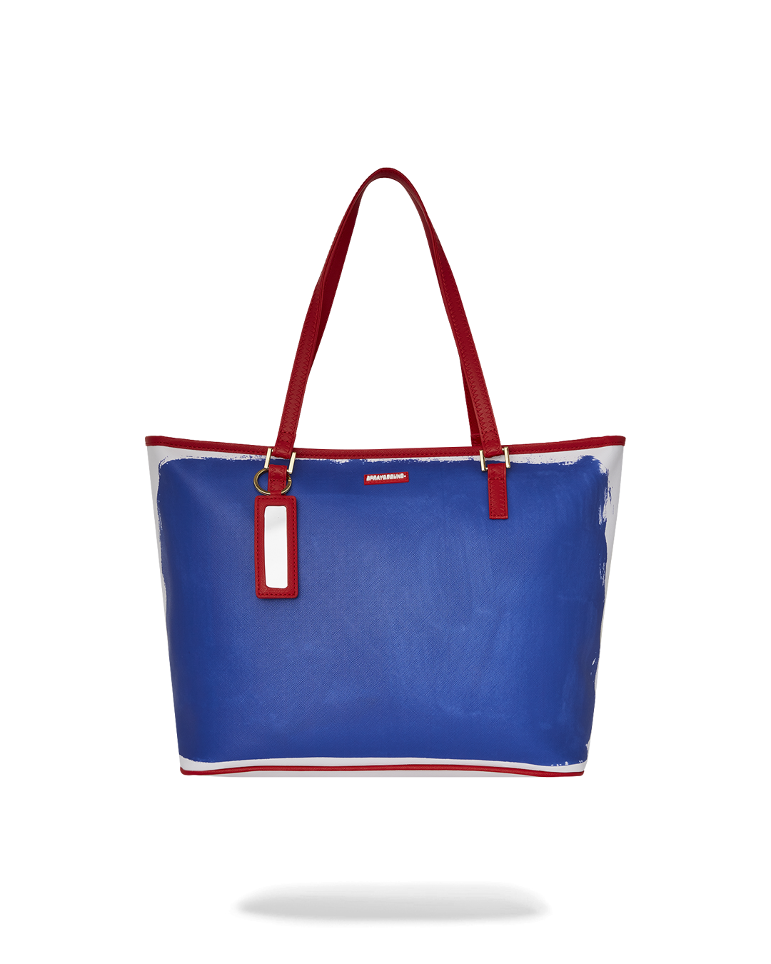 Sprayground Tote Bag with Keith Haring art, front view